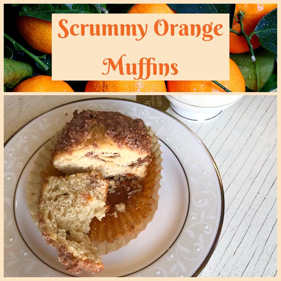 Scrummy Orange Muffins