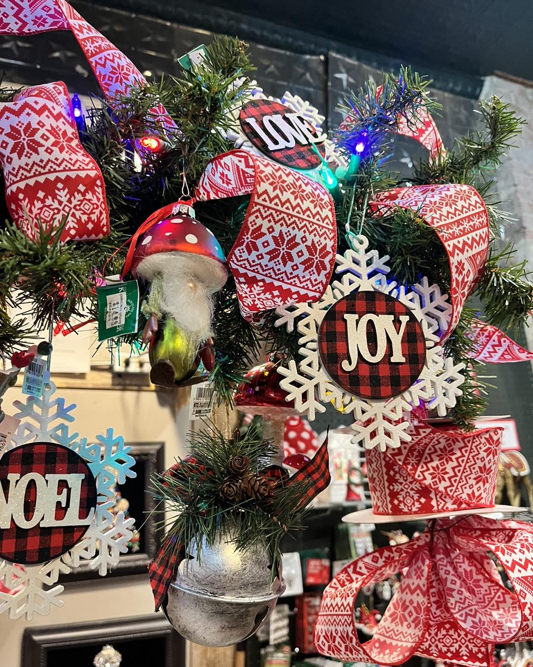 2023 Forest Gnome Christmas Garland The Christmas Shoppe