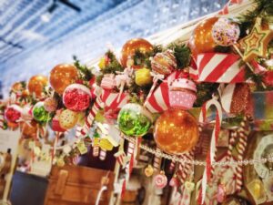 Candy Christmas Garland