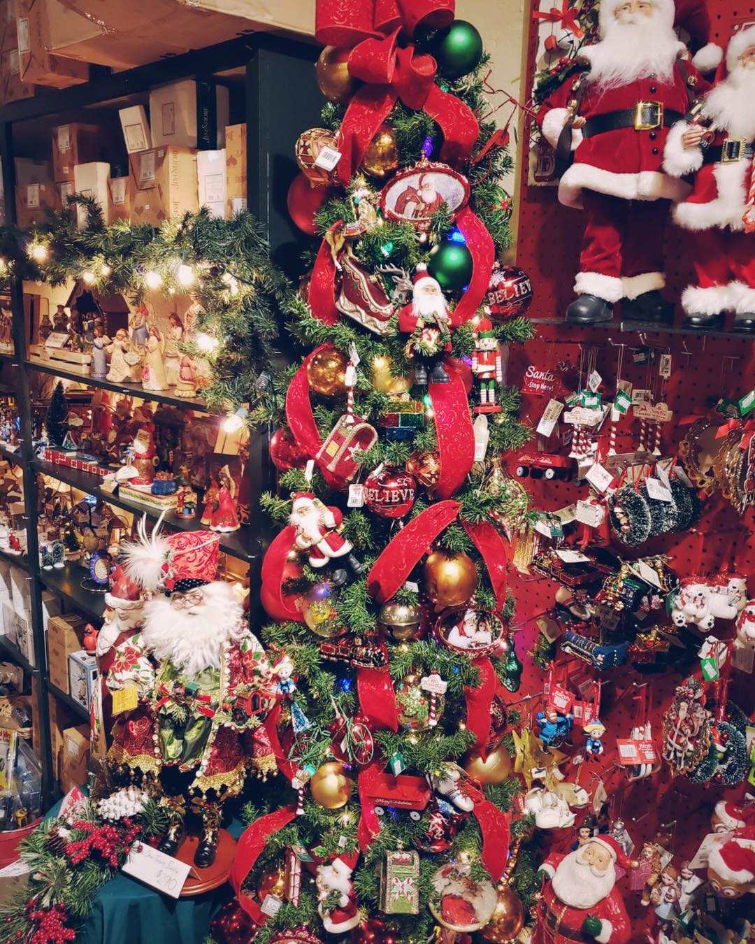 2018 North Pole Express Tree - The Christmas Shoppe