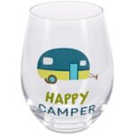 Happy Camper Glass- $18.99